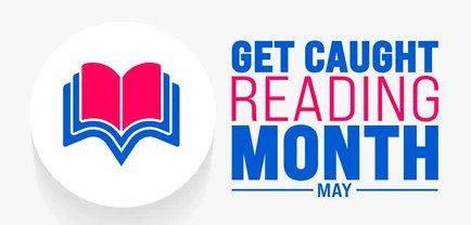 Get Caught Reading Month Header Image